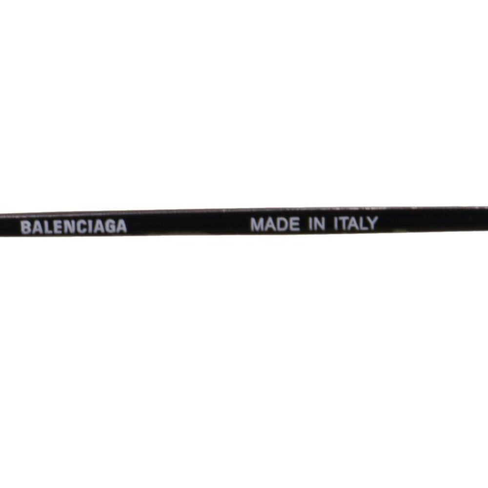 Balenciaga BB0198O Hexagon-Framed Eyeglasses in Black Metal - Picture 8 of 9